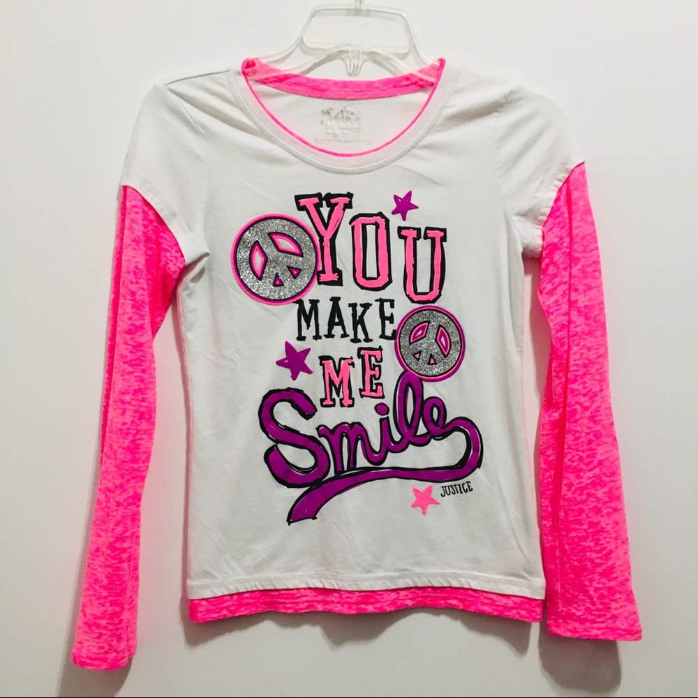 Justice Long sleeves Girl’s Top Shirt